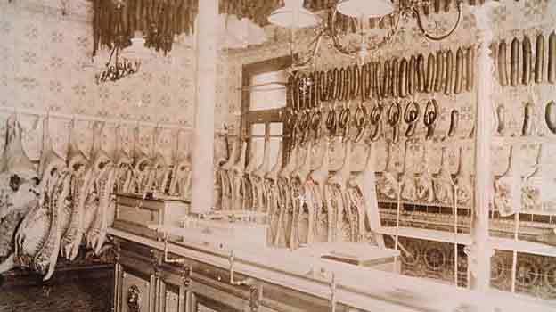 Fleischerei Pohl - Bild aus der Anfangszeit